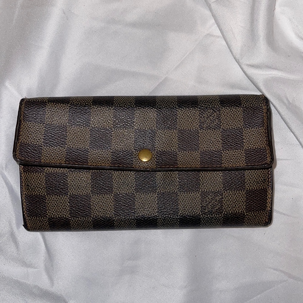 Louis Vuitton || Damien Ebene Long Wallet